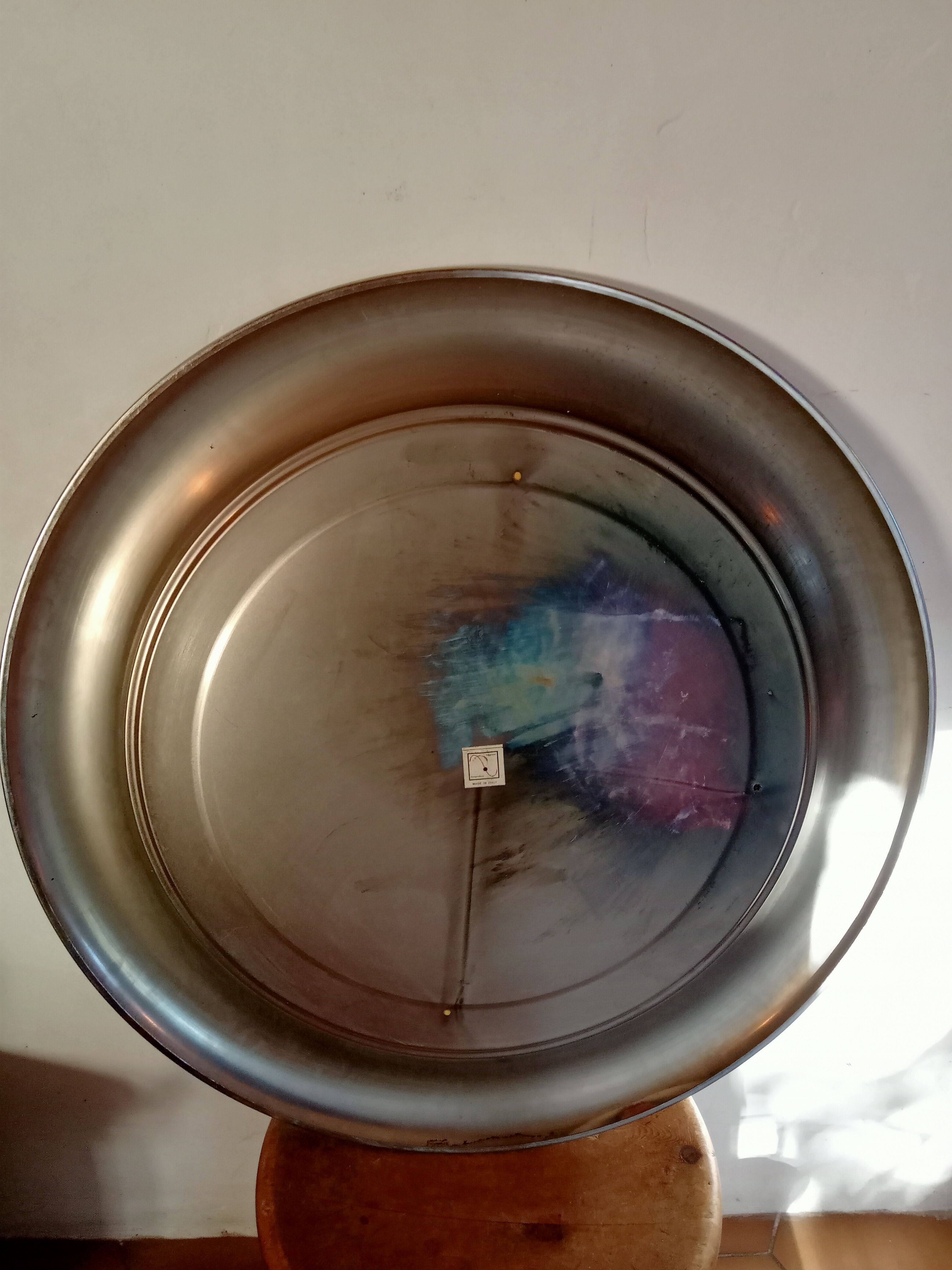 Chrome mirror design Italy