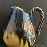 Ceramic pitcher, FPP Vallauris, 1960