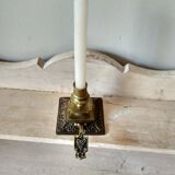 Pair of small Louis XV style gilt bronze wall sconces