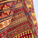 Tapis kilim d’orient persan en laine fait main 156x83 cm