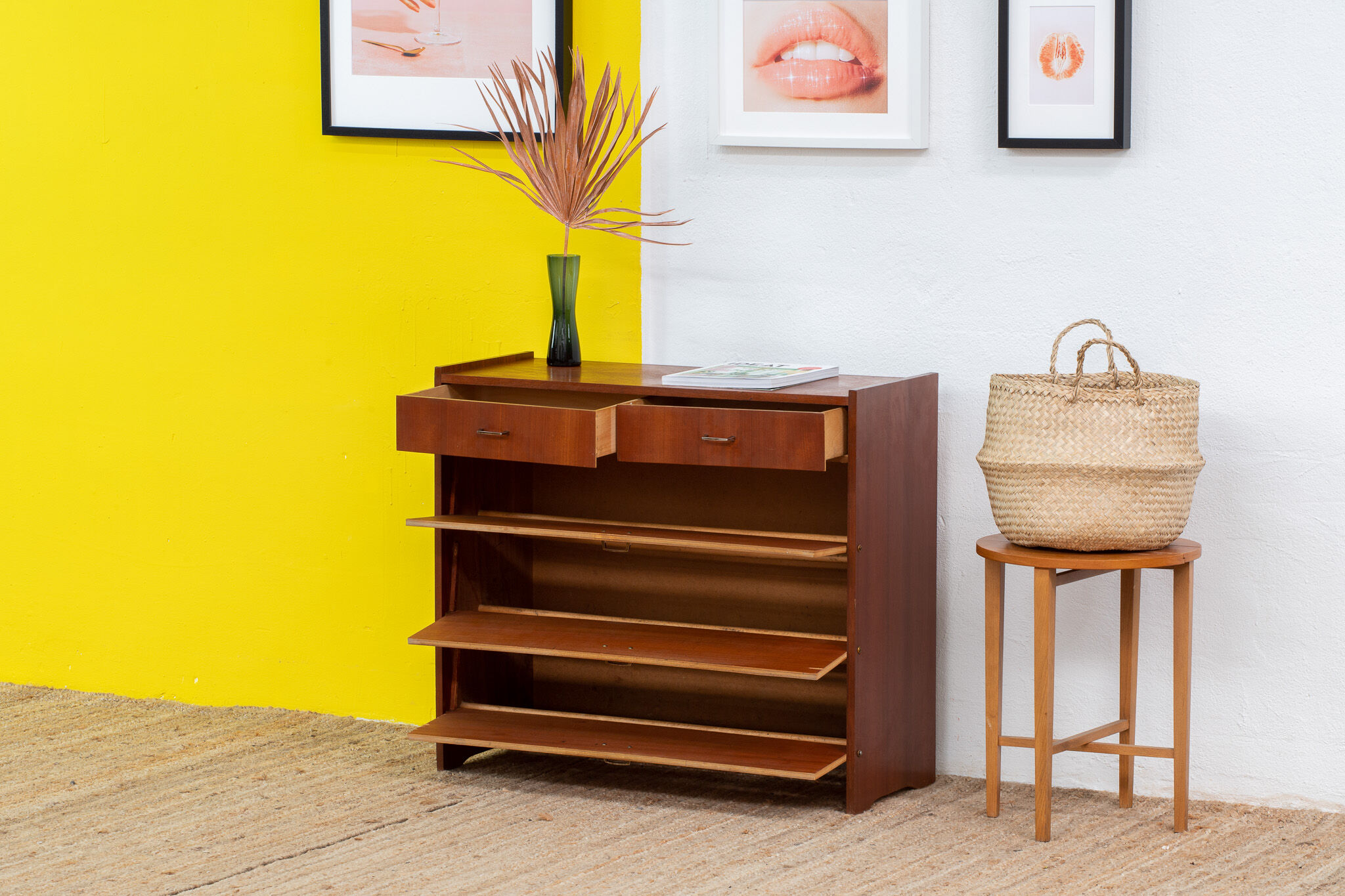 Shoe cabinet scandinavian  84 cm