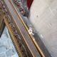 Antique gilded mirror