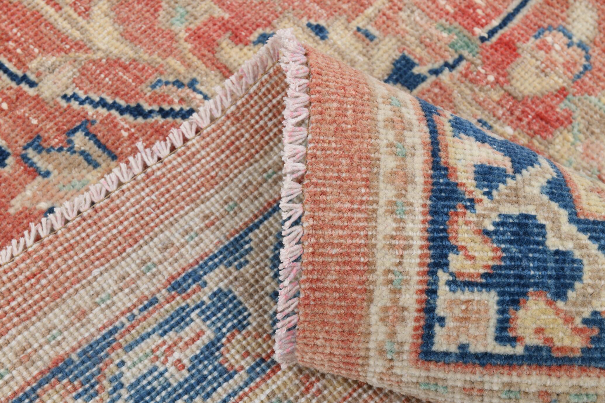 10x13 Tapis Persan Buda Ancien à Médaillon Floral Noué Main, 310x404Cm
