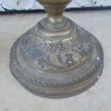 2 antique candle holders
