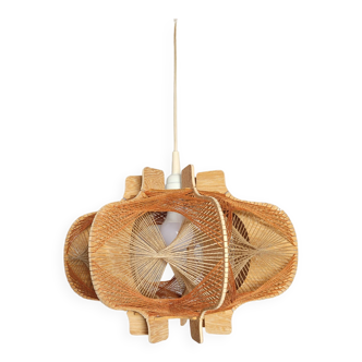 Scandinavian vintage wire pendant light