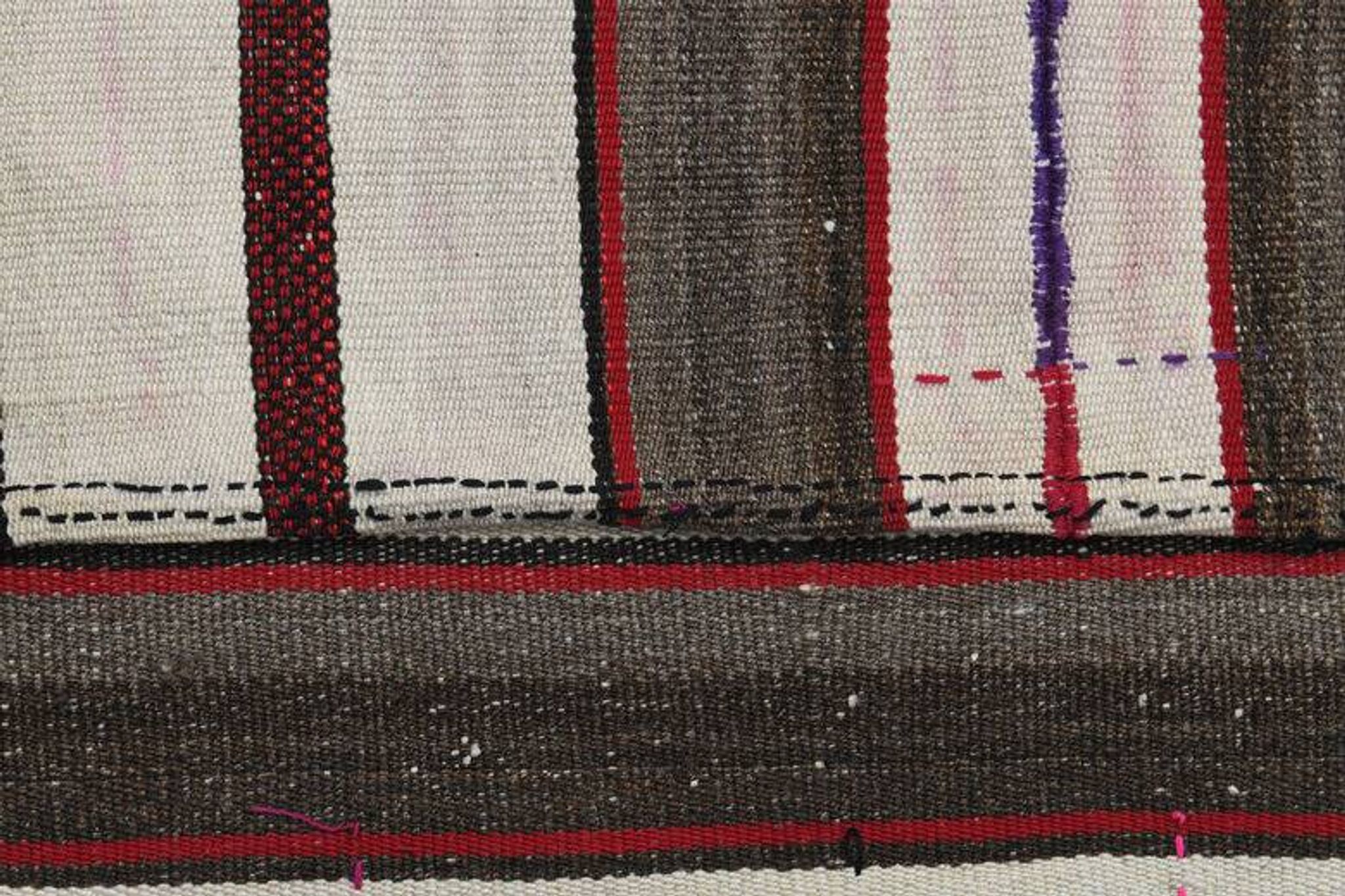 Vintage kilim rug for living room 189x259