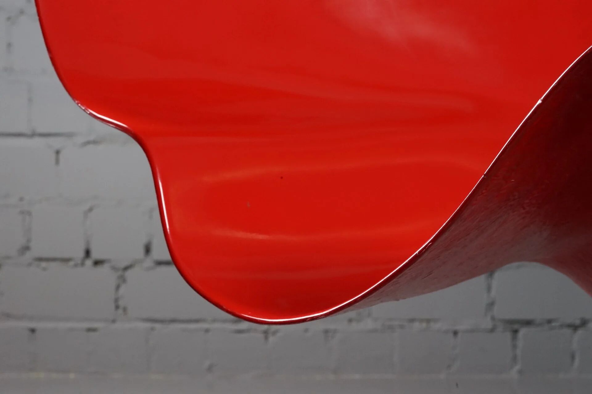 Red Elephant Chair by Bernard Rancillac