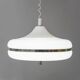 Space Age chandelier in metal and plastic, 1970s vintage modernism