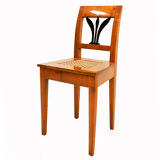 Ensemble de 4 chaises Biedermeier Autriche début du XIXe siècle