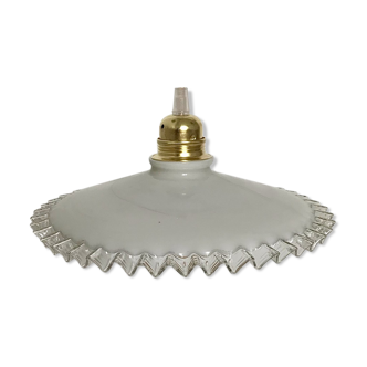 Vintage opaline pendant lamp