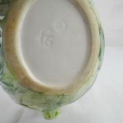 Vintage Gravy Boat Italy Barbotine Sauce Boat
