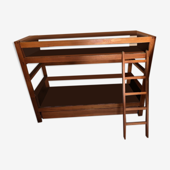 L06E bunk beds with 1 drawer with ladder L06F Pierre Chapo