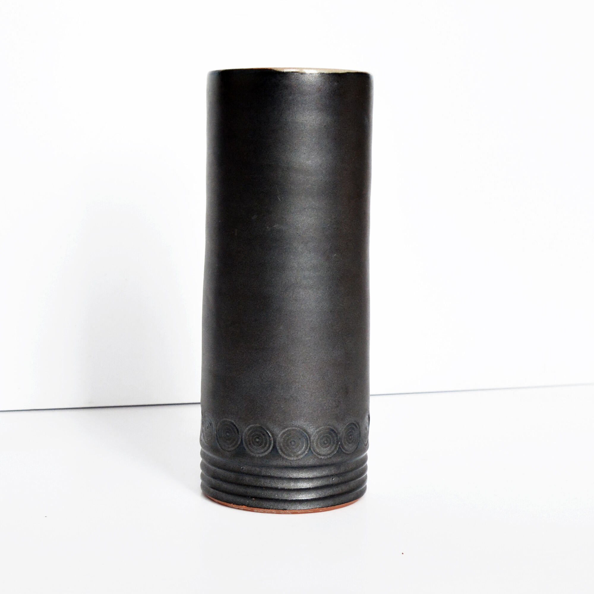 Vase en céramique Dergel Keramik Elstra, Allemagne dans les années 1960