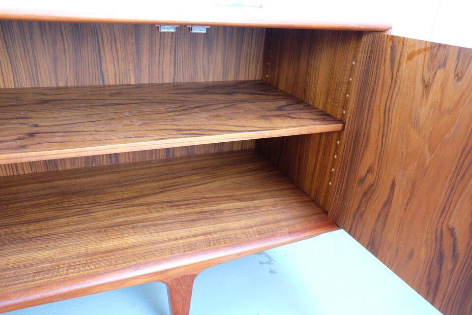 Teak sideboard in 60s/70s style, retro Danish vintage.