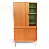 Pair of Scandinavian teak bookcases from the 60s