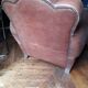 Art deco leather club Chair