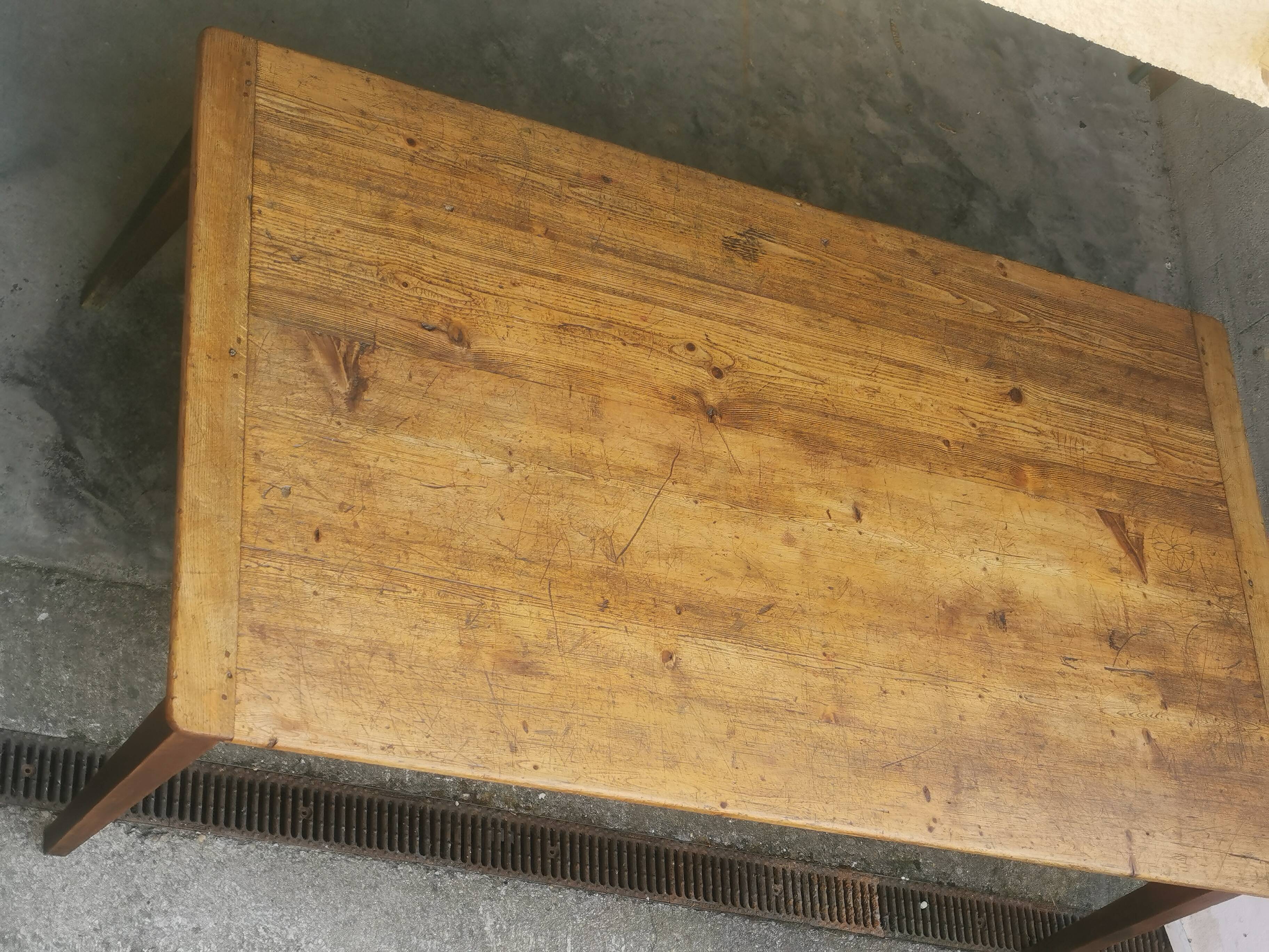 Large old 19th century table