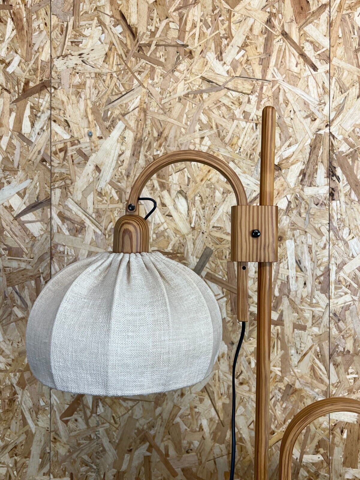 Floor lamp Domus pine Danish design Denmark, 60/70