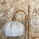 Floor lamp Domus pine Danish design Denmark, 60/70