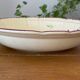 Antique earthenware salad bowl from pexonne (lorraine)