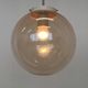 Design mid century art Glass pendant - Czechoslovakia, 1970s