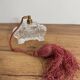 Vintage perfume bottle and spray.