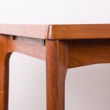 Danish extendable teak dining table by Henning Kjaernulf for Vejle Stole 1960.