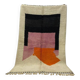 Colorful handmade Berber rug size 150 x 250 cm