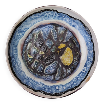 Ceramic catchall, abstract, Xavier Krebs, Kéraluc