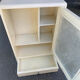 Old small wooden cabinet from the 50s vintage