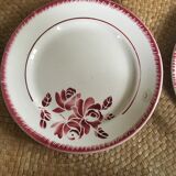 Series of 8 flat plates