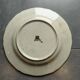 Gien plate - Rambouillet service