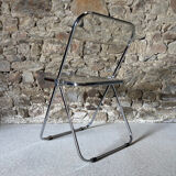 4 folding chairs model PLIA by Giancarlo Piretti for Castelli