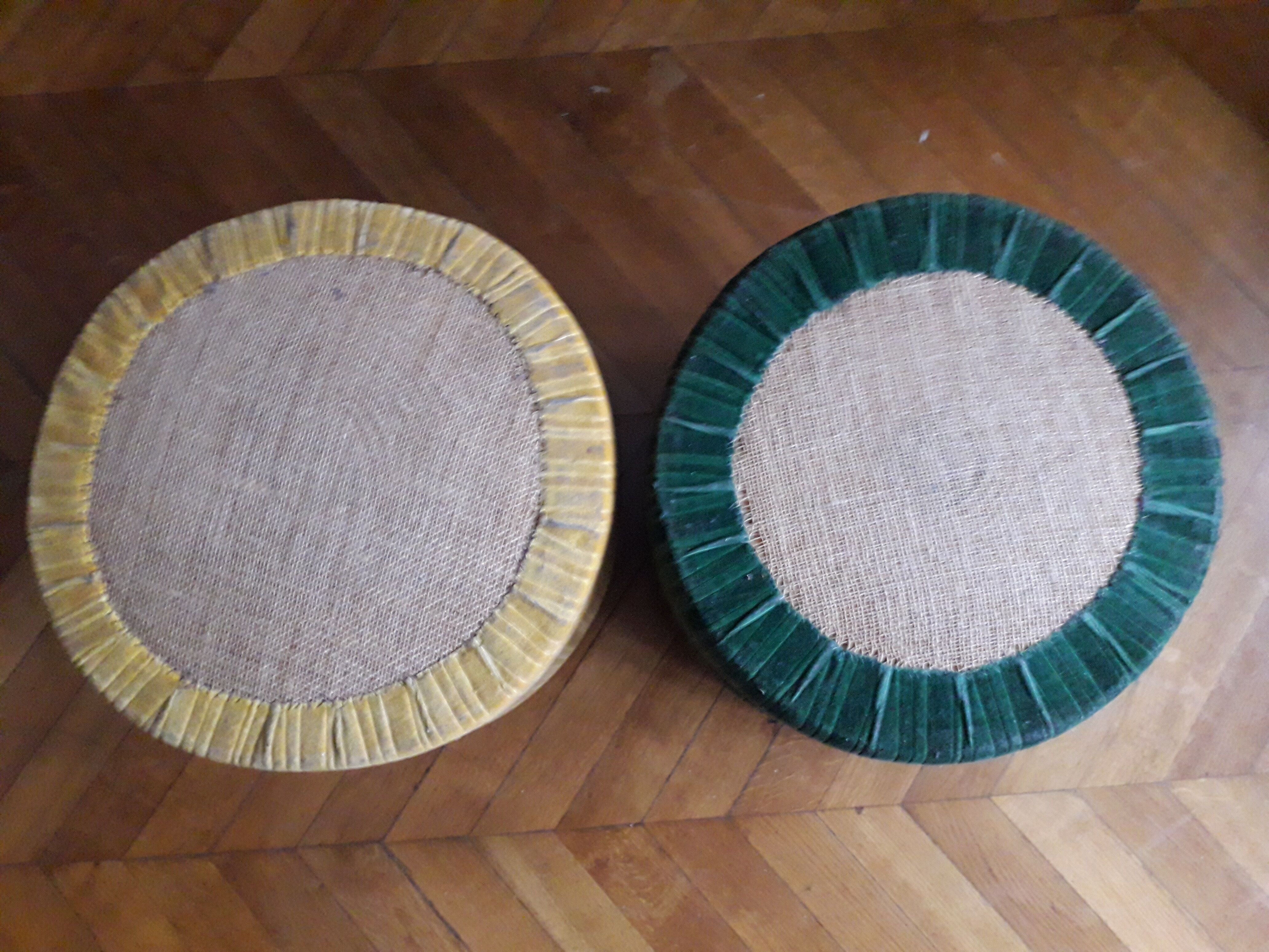 Pair of vintage beanbags