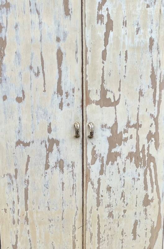 Distressed wardrobe