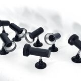 Mid-Century Set of Seven Italian spotlights from 60s