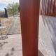 double curtain filing cabinet, vintage