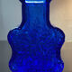 Cobalt blue vase by Lars Hellsten Sweden 1960s