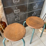 Pair of school stools