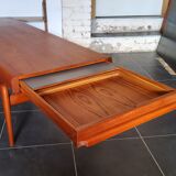 Table basse de Johannes Andersen en teck pour Uldum Møbelfabrik