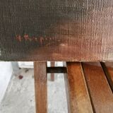 Old table oil on canvas 55x46cm