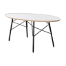 Modernist ellipse dining table xl 1960s