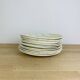 12 ceramic plates, Aurore model by Salins, vintage