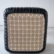 Cinna Ligne Roset Black Leather Armchair attributed to Annie Hieronimus, 1970s
