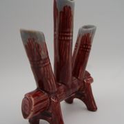Triple ceramic vase Belgium