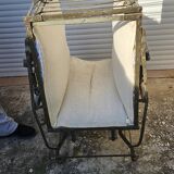 Lit pliable en fer forgé