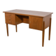 Mid-Century Danish Freestanding Teak Desk, 1960s