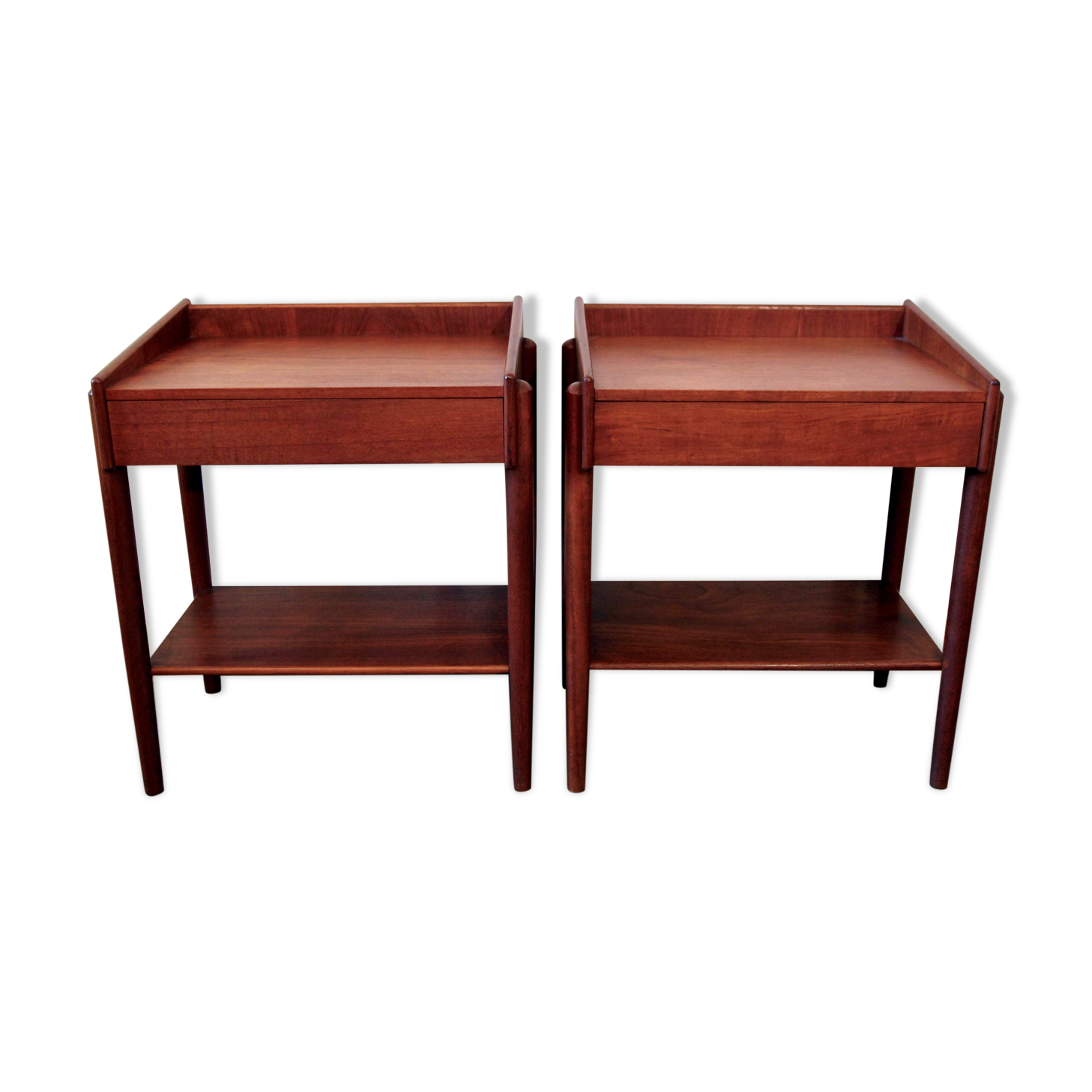 Teak bedside tables model 148 by Borge Mogensen, for Søborg Møbler