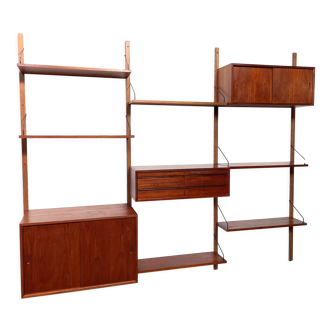 Vintage Poul Cadovius Royal System wall system wall unit