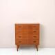 Commode en teck scandinave